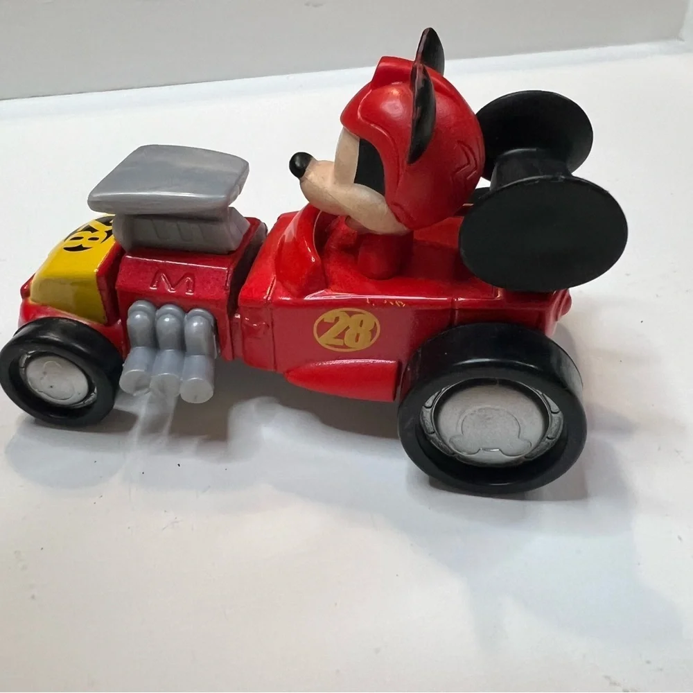 disney mickey mouse roadster racer car die cast